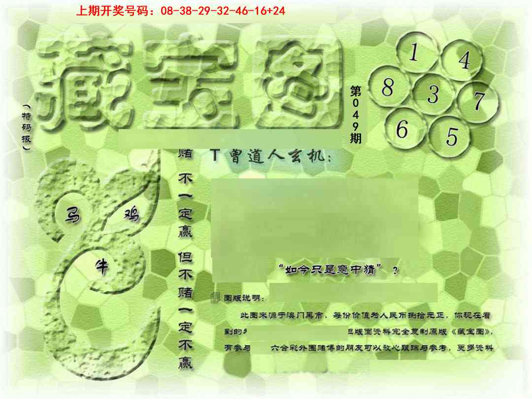 →→049期：澳门彩评论专帖←←